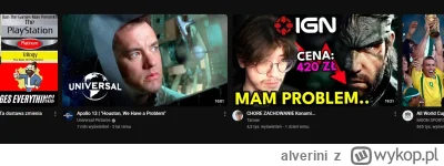 alverini - Ale mi się youtube zgrał XDDD 
Problemy ludzi kiedyś: jestesmy w kosmosie,...