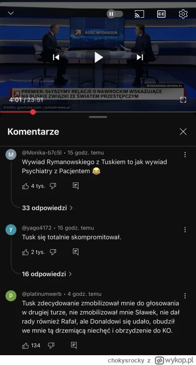 chokysrocky - Jak widać nikt nie potrafi tak dobrze zmobilizować wyborców jak Tusk. S...