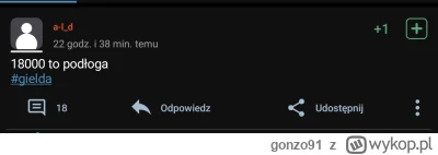 gonzo91 - Za każdym #!$%@? razem.
#gielda