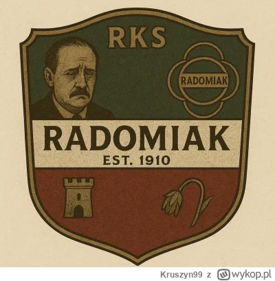 Kruszyn99 - Proszę Radomiak! 
1.50 zł i wam sprzedam prawa do nowego herbu 

#mecz #e...