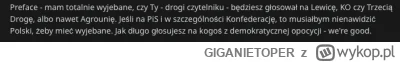 GIGANIETOPER - Mam #!$%@? na kogo głosujesz jeśli głosujesz na kogo ja chce xD
#reddi...