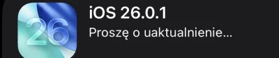 PanMaglev - Na Ajfonie jest tak, że trzeba poprosić o aktualizację.