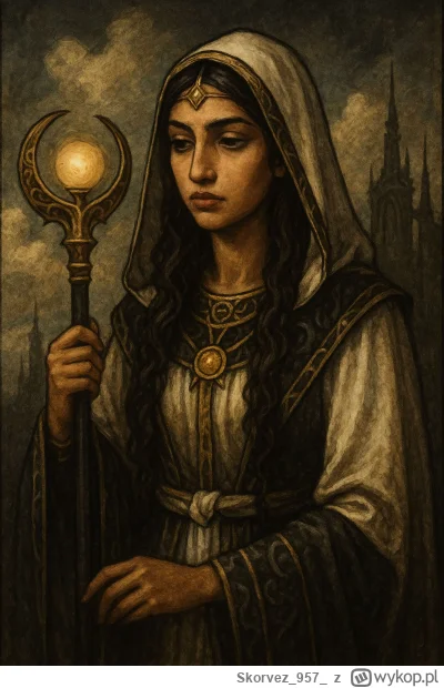 Skorvez957 - Kapłanka lub Prorokini, jak dla mnie docelowa forma jest zbyt ''rdzawa''...