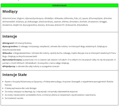 dendrofag - @DominiCanes, @Igtorn, @JonaszSynGrazyny, @Kalafijor, @Maaska, @RomskaPal...