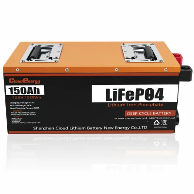 n____S - ❗ Cloudenergy LiFePO4 Battery 12V 150Ah 100A [EU]
〽️ Cena: 351.99 USD (dotąd...