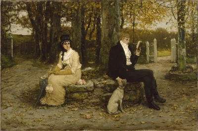 wfyokyga - George Henry Boughton.
Kiedy ona się bała zagadać, inni go grzmocili aż hu...