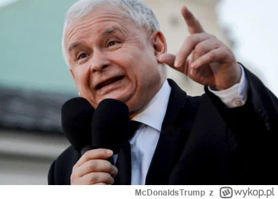 McDonaldsTrump - Kaczyński 50 lat w polityce, nie potrafił załatwić reperacji od niem...