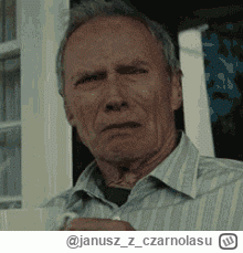 januszzczarnolasu - @Mglisty: Reakcja Clinta na grubą babę w leginsach