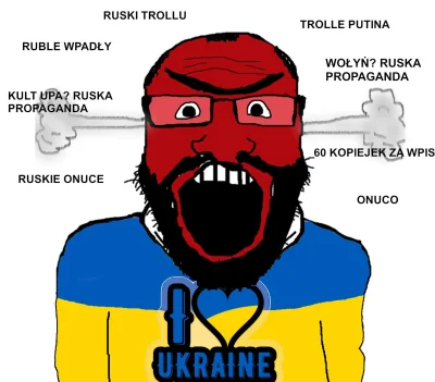 pepe998 - Jakakolwiek krytyka Ukrainy czy nawet mem o niej, tymczasem fajnopolactwo:
...
