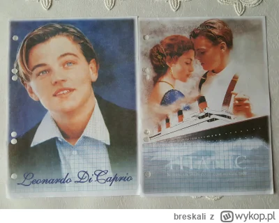 breskali - Pamiętam jak raz kupiłem sobie jedną paczkę karteczek z Titanica (chyba to...