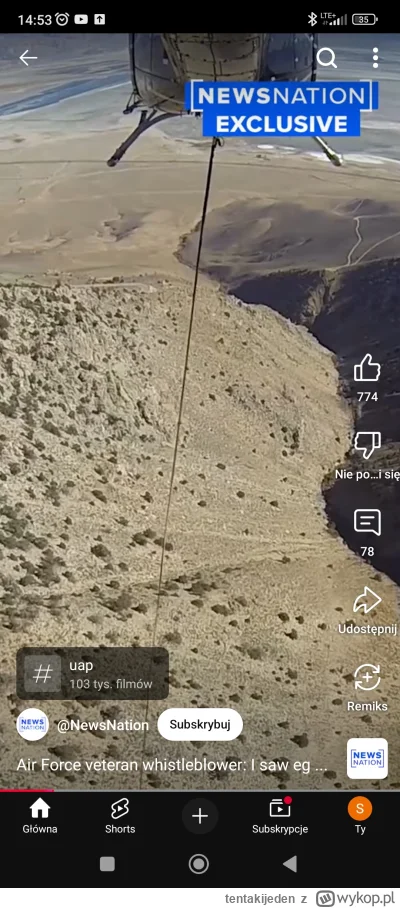 tentakijeden - #ufo jeżeli to jest screen z oryginalnego filmu to jakość wydaje się s...