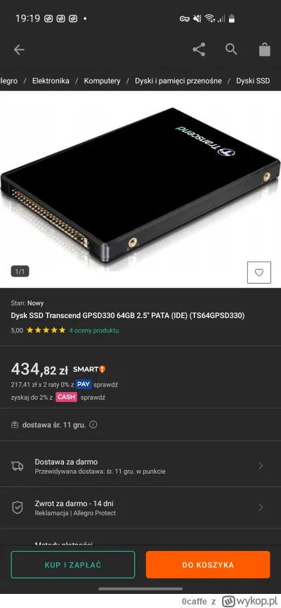 0caffe - @Jestem_Tutaj  @Migfirefox  @vulcanitu 
skąd taka różnica w cenie

Pytam ską...