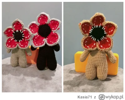 Kasia71 - Kolejny #demogorgon dla fanów #strangerthings . Spodobało mi się ich robien...