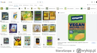 StaraSzopa - >wpisz z ciekawości w google "ser vege" i pooglądam obrazki

No wpisałem...