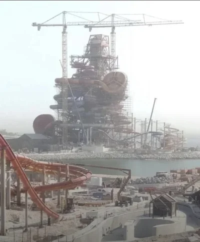 palm - Park wodny w Katarze #budownictwo #basen