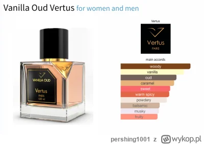 pershing1001 - Znajdą się chętni na Vertus Vanilla Oud w cenie 9 zł/ml ? Flakon czeka...