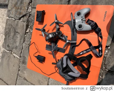 Soutaiseiriron - Sprzedam drona DJI fpv combo z fly more kit i motion controller plus...