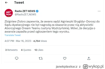 janekplaskacz - Czy ja dobrze rozumiem, że to nie była nagroda tylko łapówka?

#bekaz...