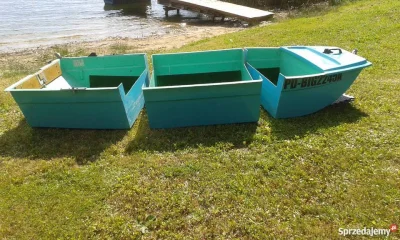 MateMizu - @GdzieJestBanan: Masz też łódki składane w 3 części. Sam mam jedną taką ru...