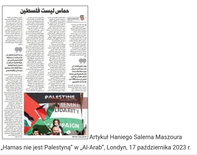 robert5502 - Po ataku Hamasu na Izrael 7 października jemeński dziennikarz Hani Salem...