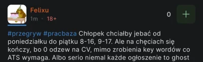 T.....t - #przegryw Kiedy twoim jedynym życiowym doświadczeniem jest pisanie słowa "j...