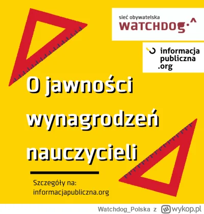 WatchdogPolska - Stowarzyszenie Głos Kociewia zawnioskowało do szkół publicznych w St...