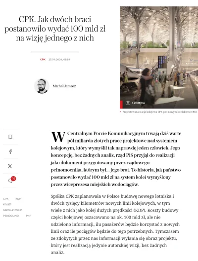 Ka4az - @badtorro: a widziałeś o co chodzi? 

100 mld na coś co zaprojektował brat dr...