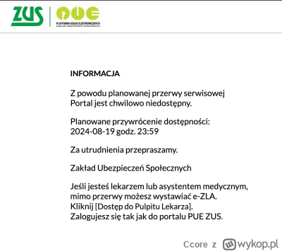 Ccore - Geniusze w ZUSie nie przestają zadziwiać. Do 20. trzeba wysłać DRA i puścić h...