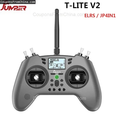 n____S - ❗ JumperRC T-Lite V2 2.4GHz 16CH ELRS RC Transmitter
〽️ Cena: 44.72 USD (dot...