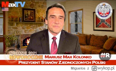 Miguelos - [BREAKING NEWS] MARIUSZ MAX KOLONKO WYSTARTUJE W WYBORACH ZAMIAST JOE BIDE...