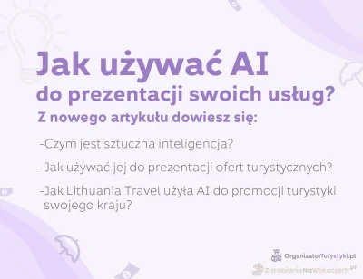ZarabianieNaWakacjach-pl - Jak prezentować usługi turystyczne z wykorzystaniem AI? – ...