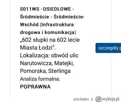 michalec - Aby do przodu! #lodz #elzera #kostrzewianie #budzetobywatelski