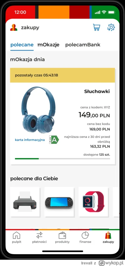 Irevall - Nie moge zrobić screenshota, więc podgląd z marketingu: