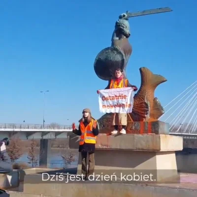 BerenikaM - Aktywistki demolują symbol mojego miasta, wykorzystują dzień kobiet w imi...