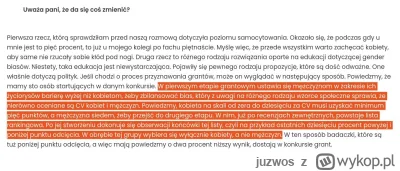 juzwos - Kolejny pomysł na reformę systemu grantowego - obniżenie poprzeczki dla kobi...