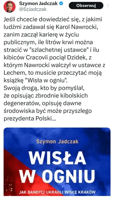 splinter96 - pisowcy już cisną po Jadczaku w komentarzach xD
#polityka #wybory #bekaz...