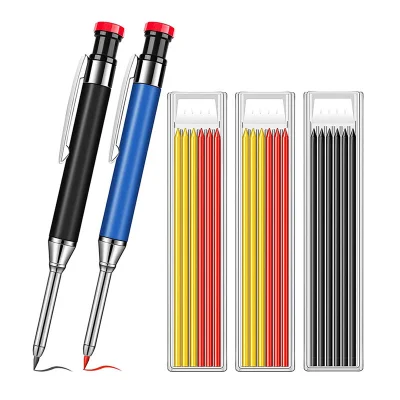 n____S - ❗ Metal Solid Carpenter Pencil Set with 18pcs for Woodworking
〽️ Cena: 9.99 ...