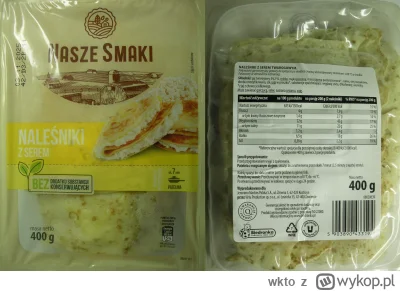 wkto - #listaproduktow
#nalesnikigotowe z serem Nasze Smaki #biedronka
aktualny skład...