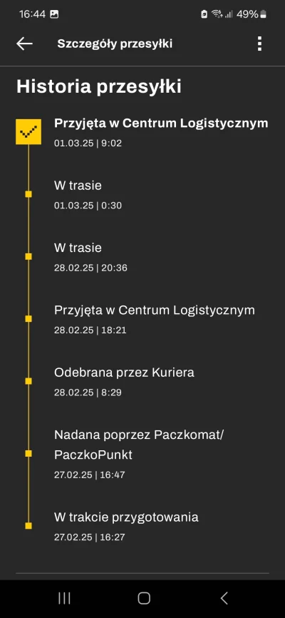 MrArdzi - Spotkał się ktoś już z zagubieniem paczki #inpost #paczkomat 

Moja od 1 ma...