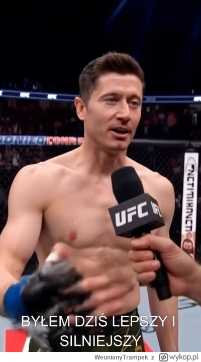 WeunianyTrampek - A ja jestem zadowolony z postawy naszego zawodnika. Gdyby nie walka...