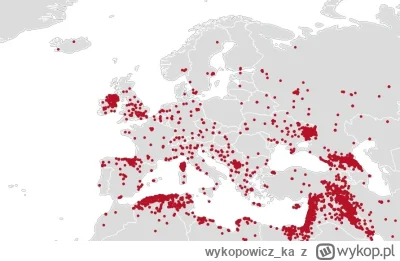 wykopowicz_ka - Mapa zamachów terrorystycznych od 11.09.2001 r. w Europie. ( ͡° ͜ʖ ͡°...
