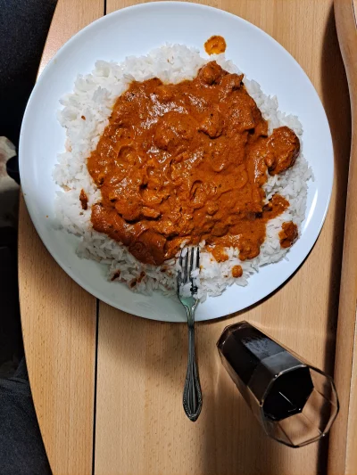 Felixu - #przegryw #jedzenie #gotujzwykopem
Kurczak tikka masala z 300 gramami ryżu j...