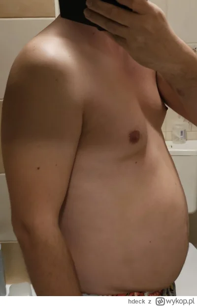 hdeck - Cześć Wykop!

Dziś 39 dzień naszego #grubyzaklad z @buchajacy_rog 

Rano na w...