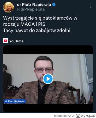 masonios72 - Niotr Papierała posiadł dar bycia jednocześnie faszystą i antyfaszystą, ...