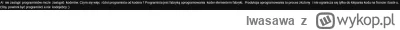 Iwasawa - @GAJEWSKY: Fajnie powiedziane w kontekście wzajemnego podważania umiejętnoś...