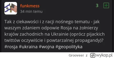 Grooveer - Przecież Rosja od dawna o tym wie. Nawet mówi o tym w państwowej telewizji...