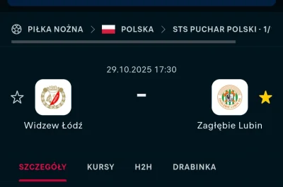 Zi3L0nk4 - #mecz #dolnoslaskitygrys #widzew #pucharpolski Podali dokładny termin mecz...