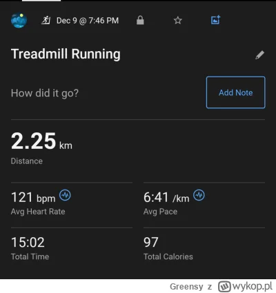 Greensy - Tragedia jakaś, ale i tak jest lepiej niż miesiąc temu, gdzie 2km wyrabiałe...