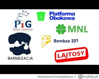 BombaskaTelewizjaBoza - @WulkanizatorOponMozgowych: Głosujta na Trzecie Słonowate! Do...