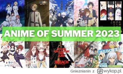 Gnieznianin - #anime #animedyskusja 

Krótki wstęp do sezonu lato 2023

https://myani...